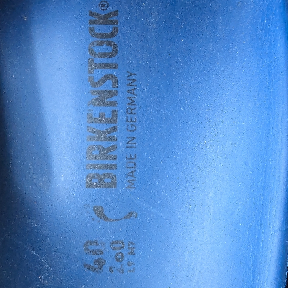 Birkenstock Madrid EVA Navy Slides Sandals Sz 40 (US 9–9.5) Women’s - Picture 12 of 13